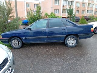 1989 Audi 100 III (C3) Рестайлинг, синий, 135000 рублей, вид 4