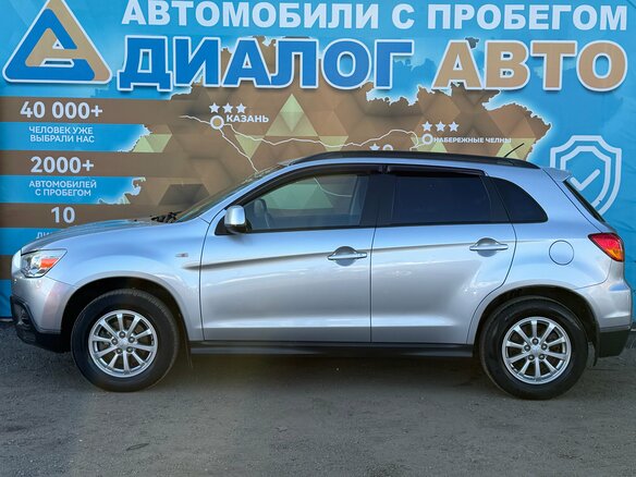 2011 Mitsubishi ASX I, серебристый, 845000 рублей - вид 7