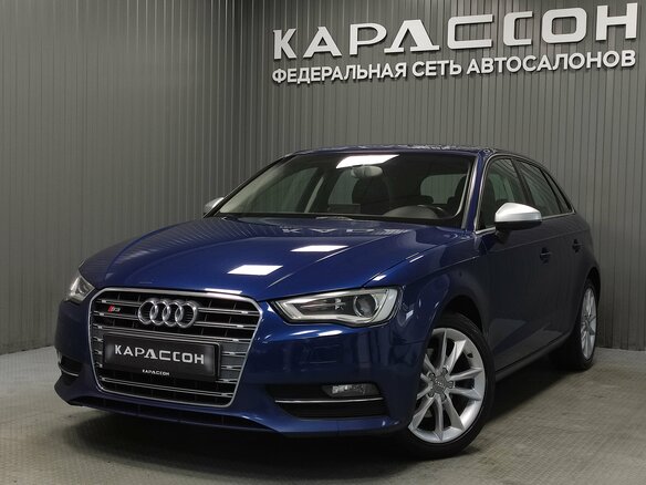 2014 Audi A3 III (8V), синий