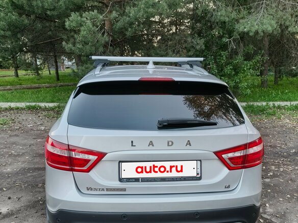 2019 Lada (ВАЗ) Vesta SW Cross I, серебристый, 1249000 рублей - вид 5