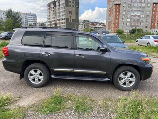 2014 Toyota Land Cruiser 200 Series Рестайлинг 1, серый, 6450000 рублей, вид 2