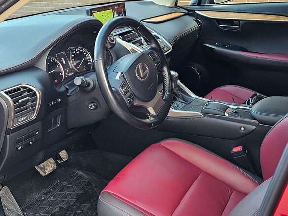 2019 Lexus NX 200 I Рестайлинг, красный, 3650000 рублей - вид 12