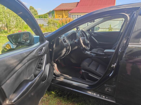 2014 Mazda 6 III (GJ), чёрный, 1510000 рублей - вид 5