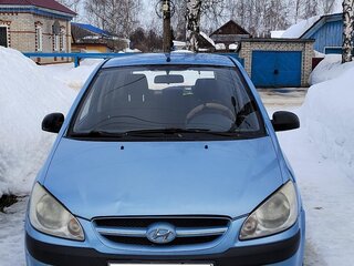 2007 Hyundai Getz I Рестайлинг, голубой, 325000 рублей, вид 1