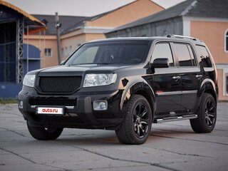 2008 Honda Pilot II, чёрный, 850000 рублей, вид 1