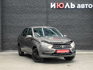 2018 Lada (ВАЗ) Granta I Рестайлинг, коричневый, 560000 рублей, вид 3