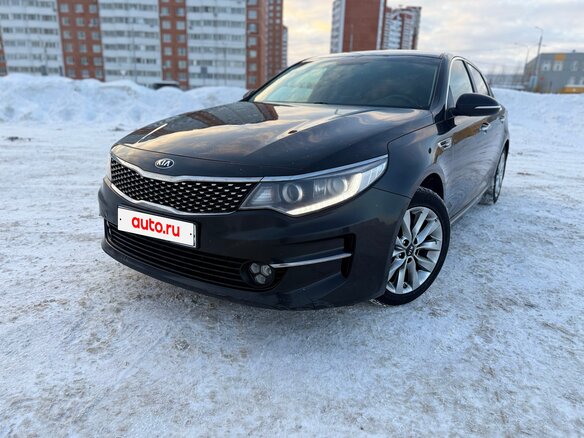 2018 Kia Optima IV, чёрный, 1850000 рублей