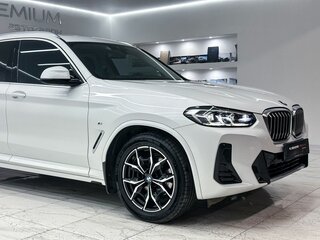 2021 BMW X3 20i xDrive III (G01) Рестайлинг, белый, 5350000 рублей, вид 3