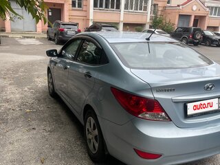 2013 Hyundai Solaris I, голубой, 825000 рублей, вид 5