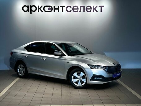 2021 Skoda Octavia IV (A8), серебристый, 2090000 рублей, вид 3