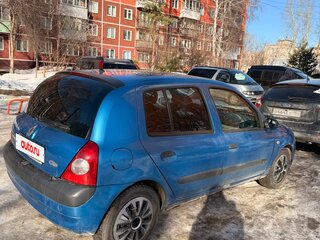 2003 Renault Clio II Рестайлинг 2, синий, 299000 рублей, вид 2