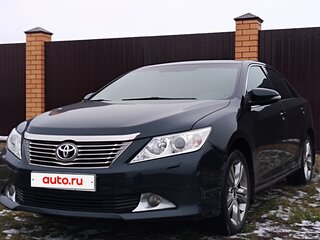 2012 Toyota Camry VII (XV50), чёрный, 1550000 рублей, вид 2