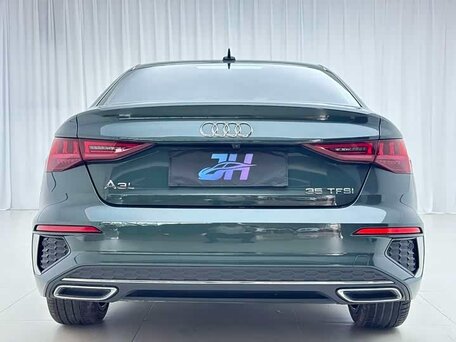 2022 Audi A3 35 TFSI IV (8Y), зелёный, 1666000 рублей, вид 4