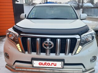 2015 Toyota Land Cruiser Prado 150 Series Рестайлинг 1, белый, 3400000 рублей, вид 1