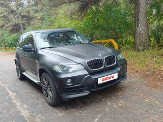 2007 BMW X5 3.0d II (E70), чёрный, 1590000 рублей, вид 2