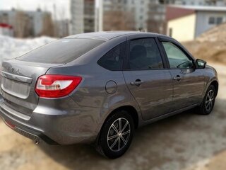 2022 Lada (ВАЗ) Granta I Рестайлинг, серый, 790000 рублей, вид 3