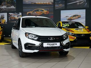 2026 Lada (ВАЗ) Granta Sport I Рестайлинг, белый, 1677000 рублей, вид 5