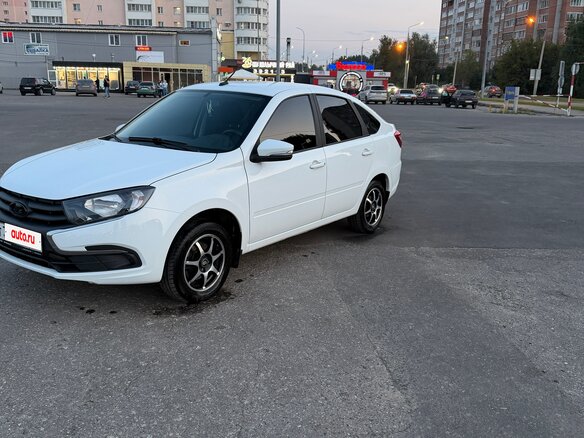2023 Lada (ВАЗ) Granta I Рестайлинг, белый, 720000 рублей - вид 12