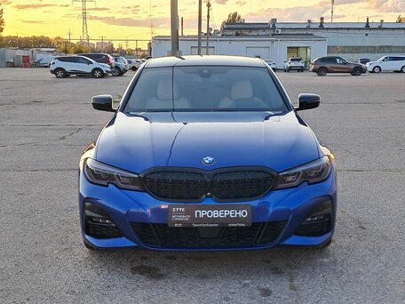 2019 BMW 3 серии 320d xDrive VII (G2x), синий, 4260000 рублей, вид 2