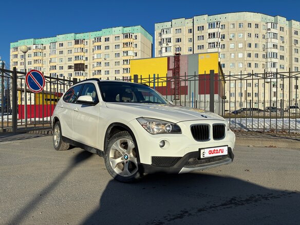 2012 BMW X1 18i I (E84) Рестайлинг, белый, 1250000 рублей - вид 2