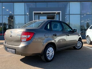 2017 Lada (ВАЗ) Granta I, коричневый, 465000 рублей, вид 5