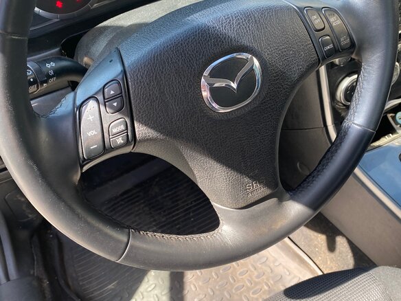 2007 Mazda 6 I (GG) Рестайлинг, чёрный, 250000 рублей - вид 1