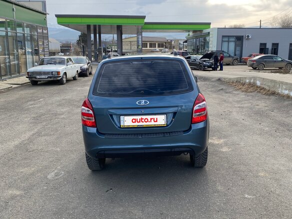 2015 Lada (ВАЗ) Kalina II, серый, 450000 рублей - вид 3