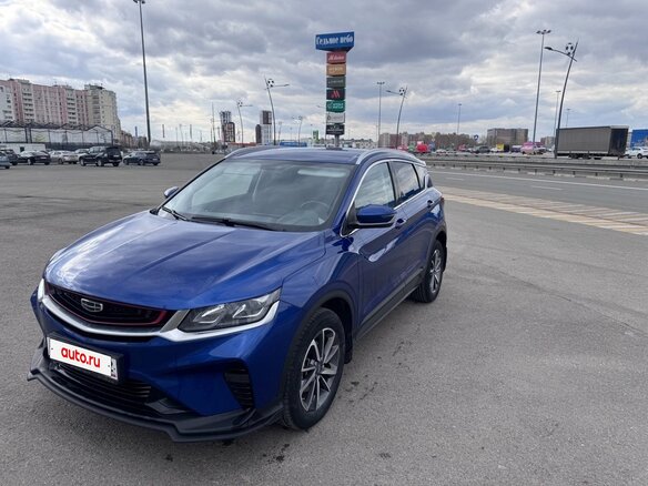 2021 Geely Coolray I, синий, 1650000 рублей - вид 2