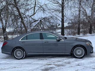 2018 Mercedes-Benz S-Класс 560 VI (W222, C217) Рестайлинг, серый, 4415050 рублей, вид 4