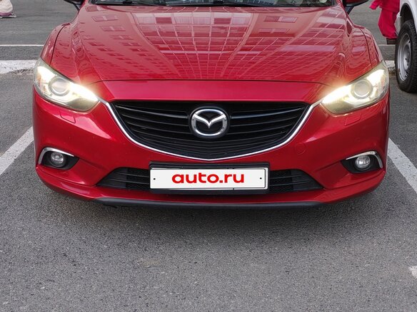 2012 Mazda 6 III (GJ), красный, 1300000 рублей - вид 3