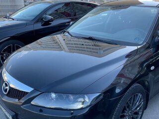 2007 Mazda 6 I (GG) Рестайлинг, чёрный, 595000 рублей, вид 3