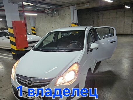 2012 Opel Corsa D Рестайлинг II, белый, 495000 рублей, вид 1