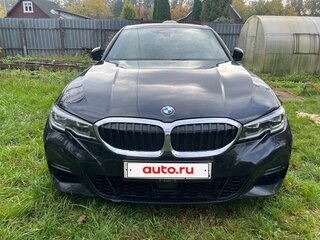 2022 BMW 3 серии 320d VII (G2x), чёрный, 3990000 рублей, вид 4
