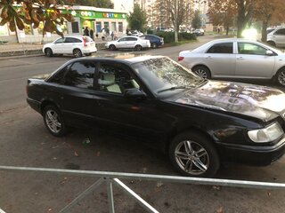 1991 Audi 100 IV (C4), чёрный, 175000 рублей, вид 3