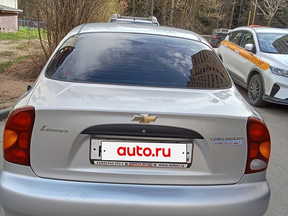 2005 Chevrolet Lanos I, серебристый, 330000 рублей - вид 4