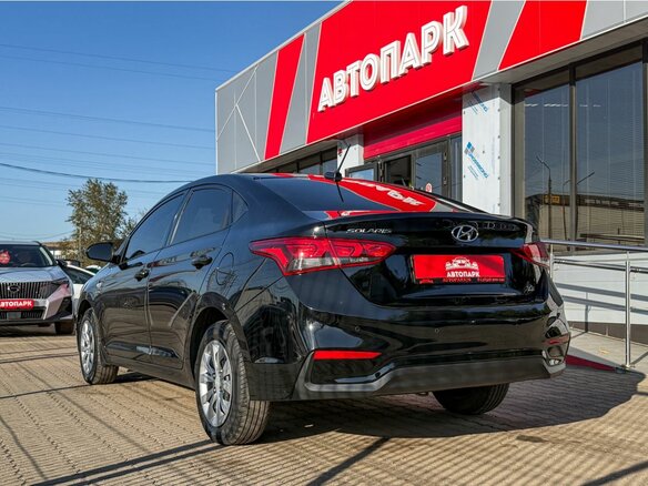 2019 Hyundai Solaris II, чёрный - вид 5