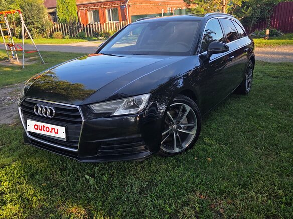2016 Audi A4 ultra V (B9), чёрный, 2150000 рублей