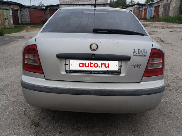 2002 Skoda Octavia I (A4) Рестайлинг, серый, 340000 рублей - вид 5