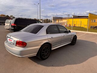 2008 Hyundai Sonata ТагАЗ IV (EF) Рестайлинг, серебристый, 450000 рублей, вид 5