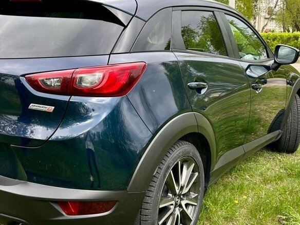 2015 Mazda CX-3 I, синий, 1500000 рублей - вид 3