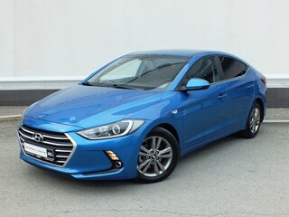 2017 Hyundai Elantra VI (AD), синий, 1149000 рублей, вид 1