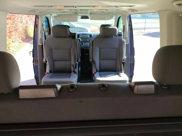 2003 Volkswagen Multivan, синий, 1450000 рублей - вид 12