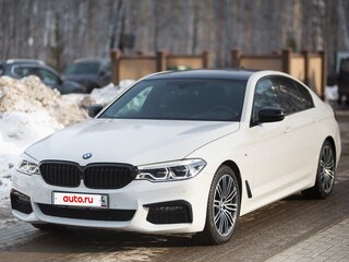 2019 BMW 5 серии 530d xDrive VII (G30/G31/G38), белый, 4340000 рублей, вид 5