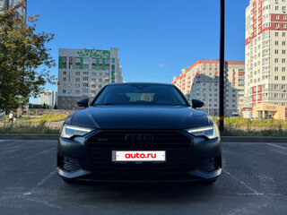 2021 Audi A6 45 TFSI V (C8), чёрный, 4800000 рублей, вид 2