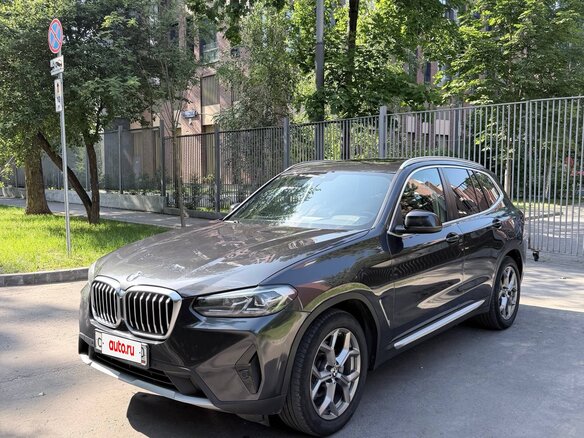 2021 BMW X3 30i III (G01) Рестайлинг, чёрный, 3570000 рублей