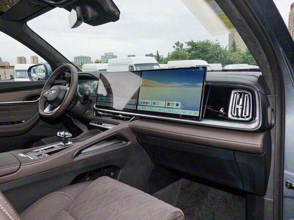2026 Geely Monjaro (Xingyue L) I Рестайлинг 2 (China Market), синий - вид 26