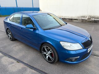 2012 Skoda Octavia RS II Рестайлинг, синий, 1300000 рублей, вид 2