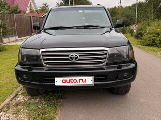 2005 Toyota Land Cruiser 100 Series Рестайлинг 2, чёрный, 2600000 рублей, вид 2