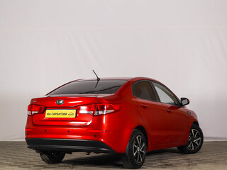2016 Kia Rio III Рестайлинг, красный, 969000 рублей, вид 4