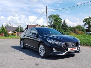 2018 Hyundai Sonata VII (LF) Рестайлинг, чёрный, 1800000 рублей, вид 1